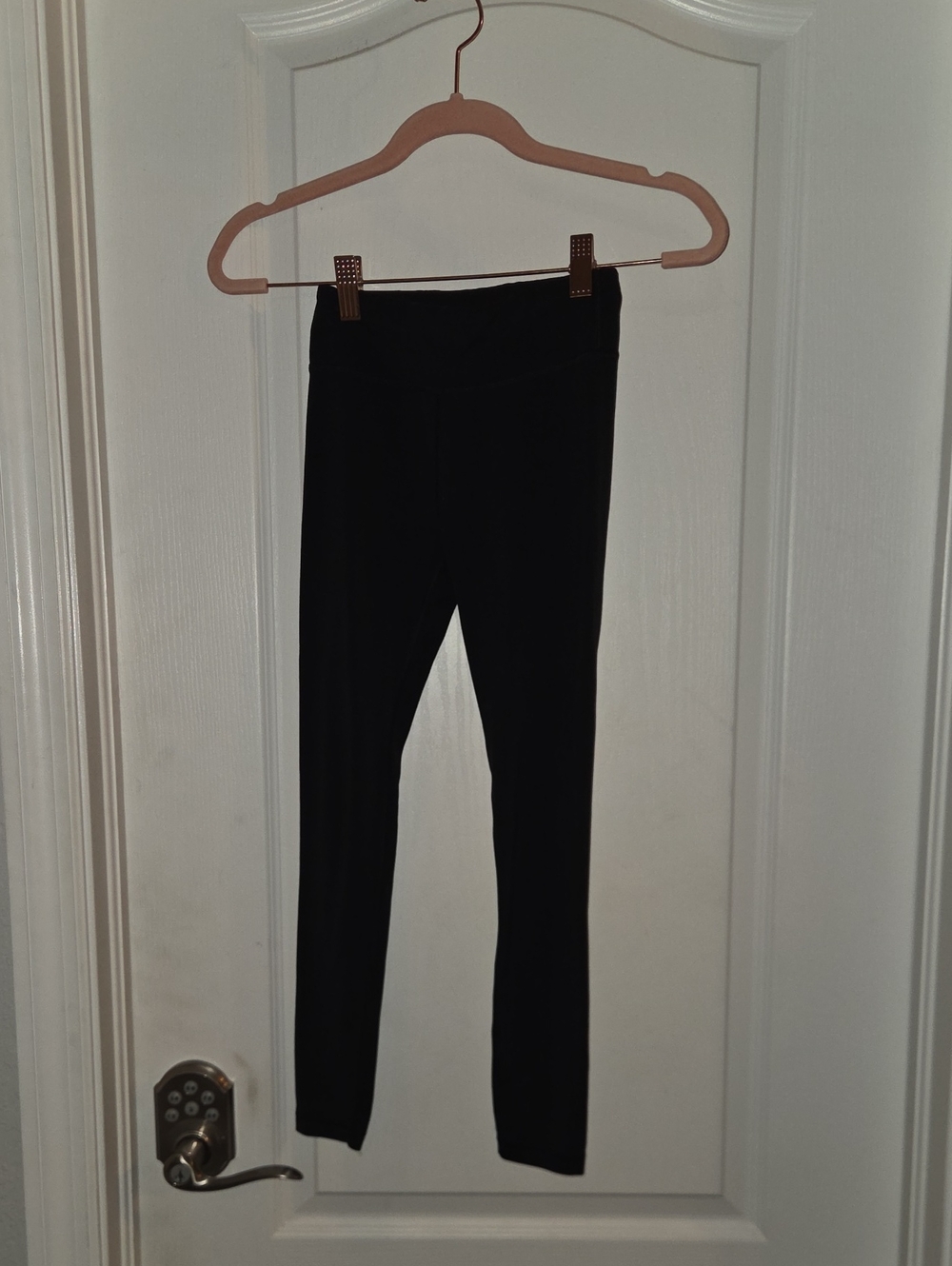 Girls Athleta Black High-Waist Leggings Size Small/7